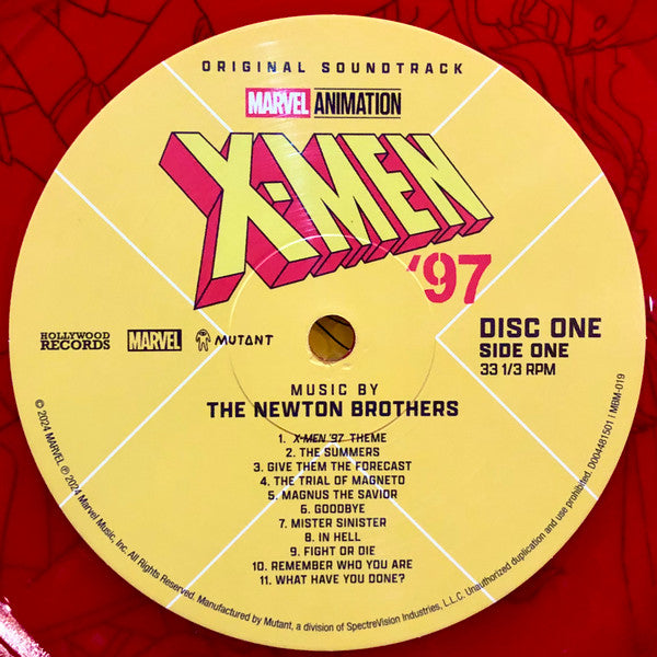 The Newton Brothers (2) : X-Men '97 (Original Soundtrack) (2xLP, Album, 140)