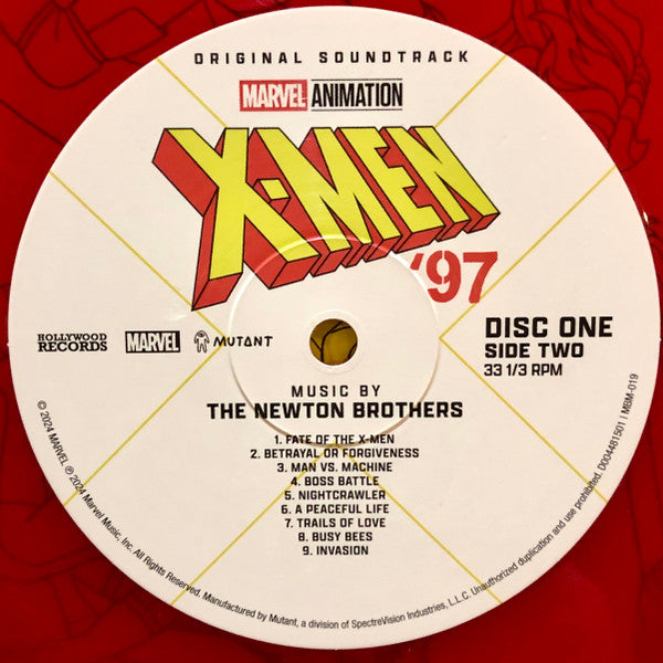 The Newton Brothers (2) : X-Men '97 (Original Soundtrack) (2xLP, Album, 140)
