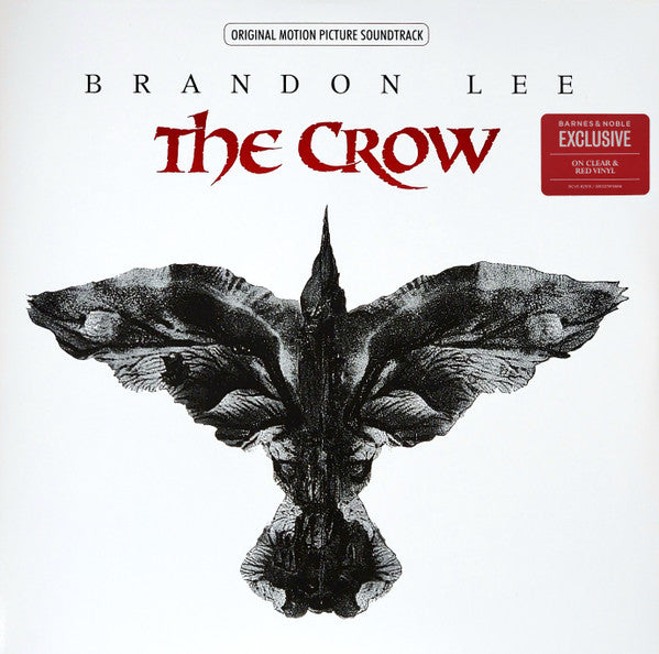 Various : The Crow (Original Motion Picture Soundtrack) (LP, Cle + LP, S/Sided, Etch, Red + Album, RE)