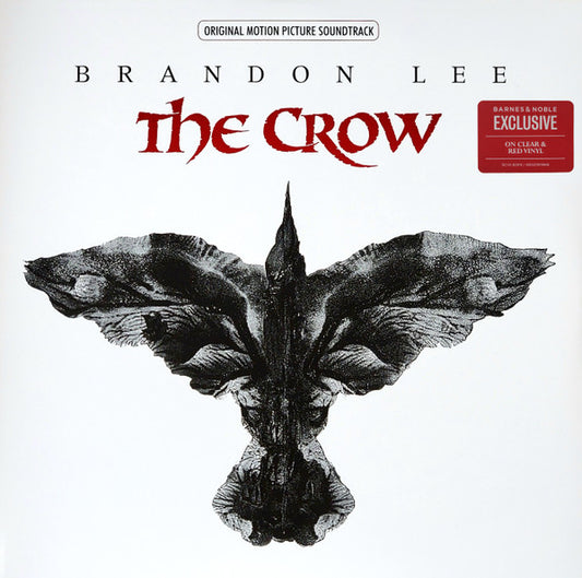 Various : The Crow (Original Motion Picture Soundtrack) (LP, Cle + LP, S/Sided, Etch, Red + Album, RE)