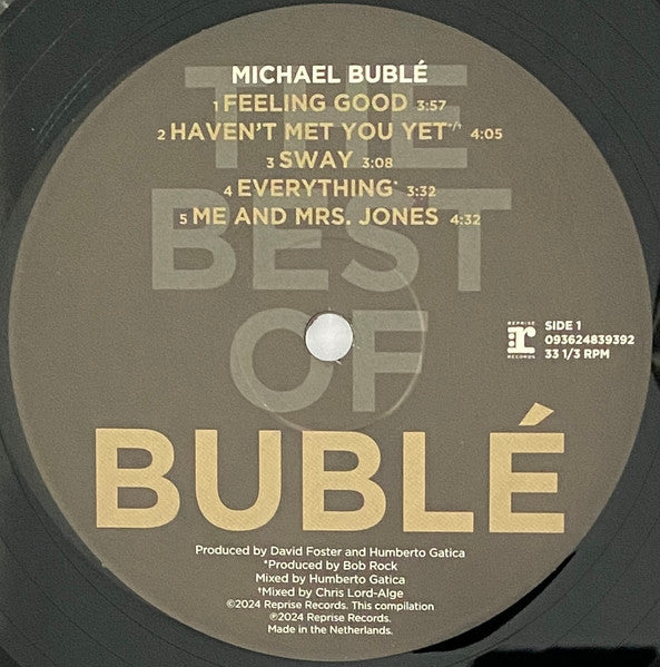 Michael Bublé : The Best Of Bublé (2xLP, Comp)