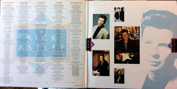 Rick Astley : Hold Me In Your Arms (LP, Album, Gat)