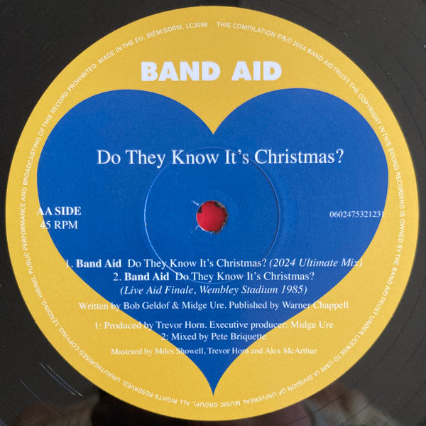 Band Aid : Do They Know It's Christmas? (12", Maxi, Comp)