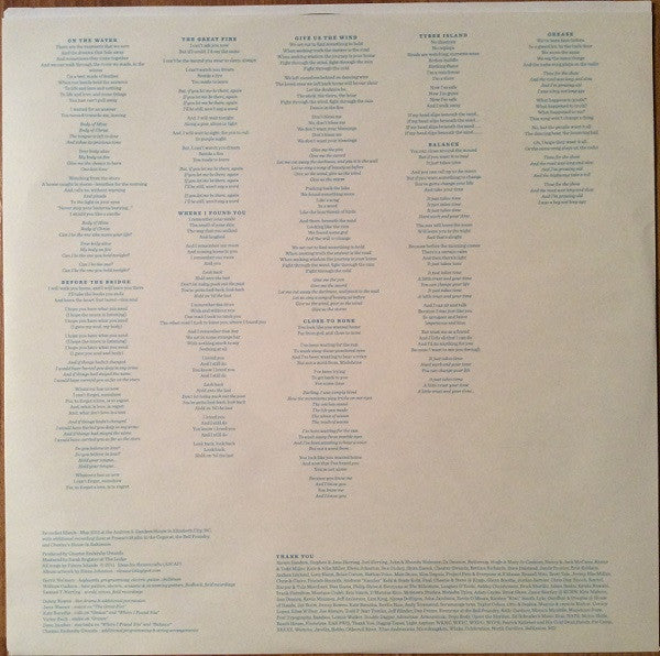 Future Islands : On The Water (LP, Album)
