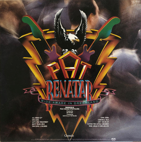 Pat Benatar : Wide Awake In Dreamland (LP, Album)