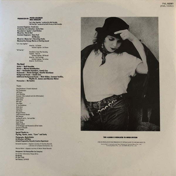 Pat Benatar : Wide Awake In Dreamland (LP, Album)