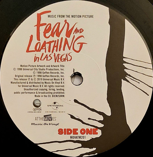 Various : Fear And Loathing In Las Vegas (Music From The Motion Picture) (LP, Comp + LP, S/Sided, Comp, Etch + Rei)