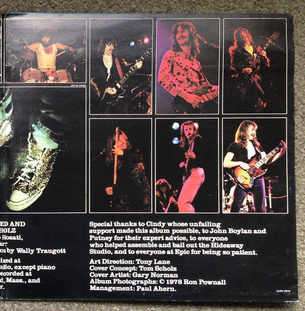 Boston : Don't Look Back (LP, Album)