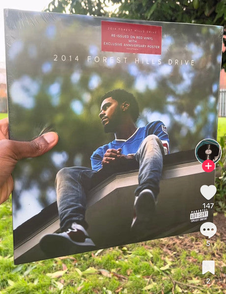 J. Cole : 2014 Forest Hills Drive (2xLP, Album, Ltd, RE, Red)