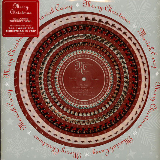 Mariah Carey : Merry Christmas (LP, Album, RE, Zoe)
