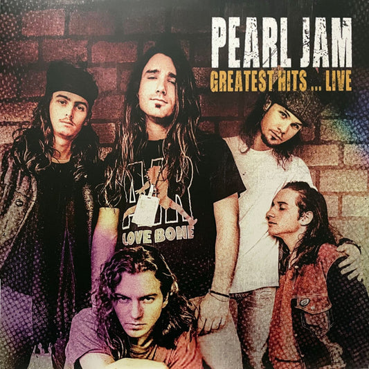 Pearl Jam : Greatest Hits... Live (LP, Comp, Unofficial)