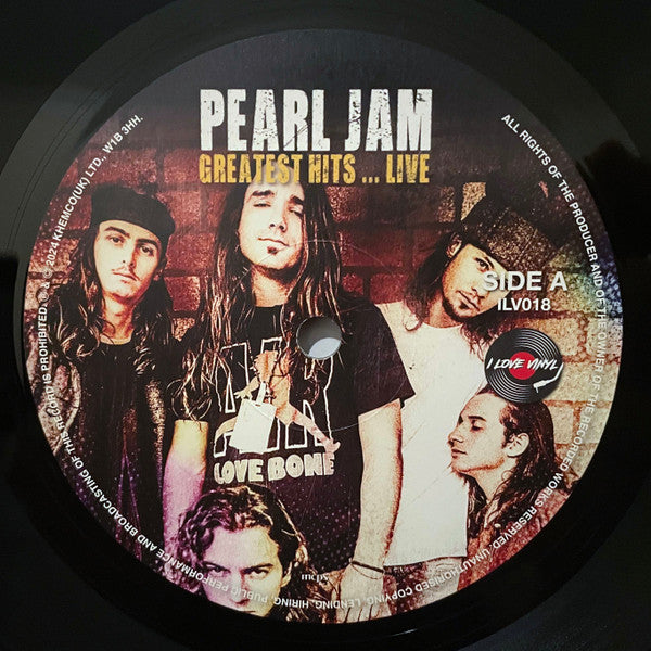 Pearl Jam : Greatest Hits... Live (LP, Comp, Unofficial)