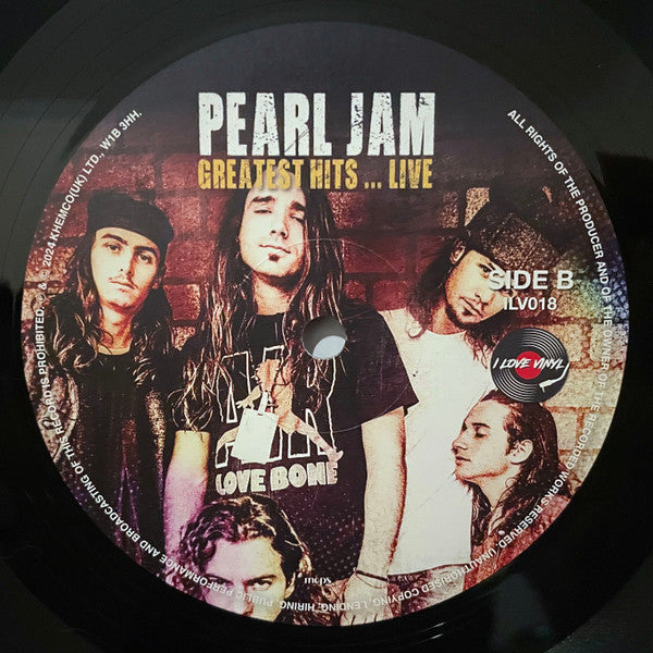 Pearl Jam : Greatest Hits... Live (LP, Comp, Unofficial)