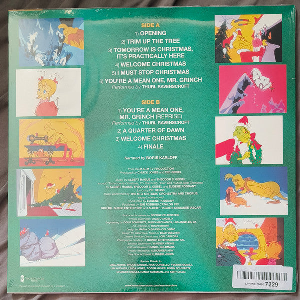 Dr. Seuss : How The Grinch Stole Christmas (LP, Ltd, RP, Gre)