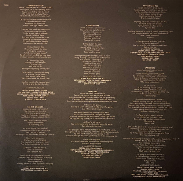 Crosby, Stills & Nash : CSN (LP, Album)