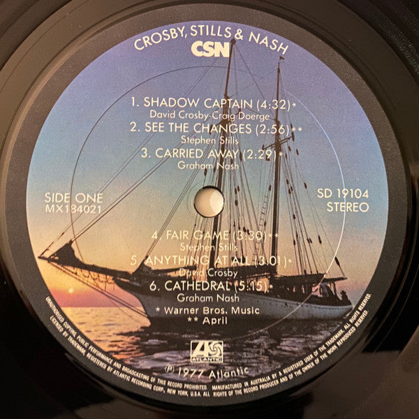 Crosby, Stills & Nash : CSN (LP, Album)