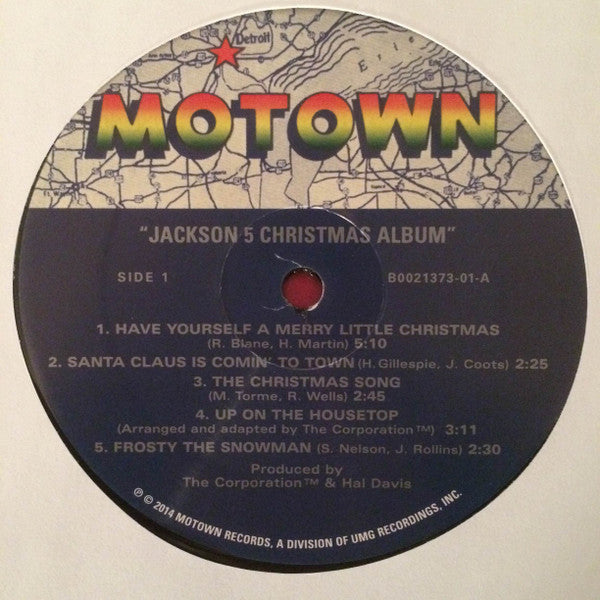 Jackson 5* : Jackson 5 Christmas Album (LP, Album, RE, GZ )