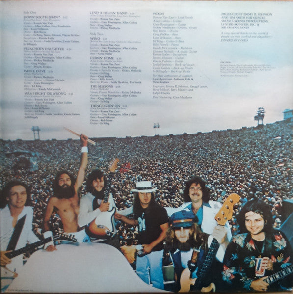 Lynyrd Skynyrd : Skynyrd's First And... Last (LP, Album, Gat)