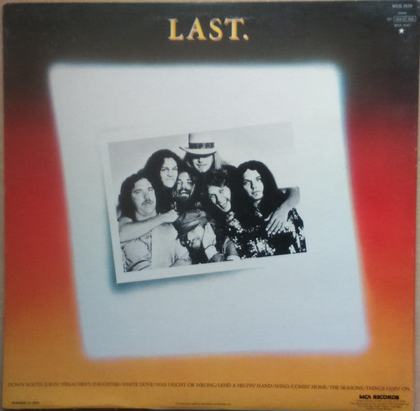 Lynyrd Skynyrd : Skynyrd's First And... Last (LP, Album, Gat)