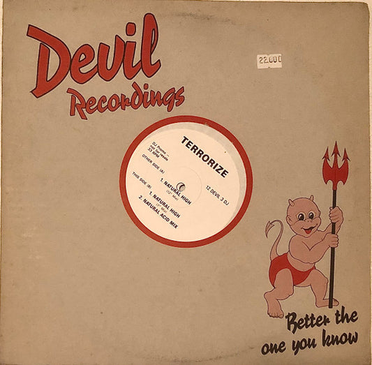 Terrorize : Natural High / Who Do You Think You Are Fooling (2x12", Promo)