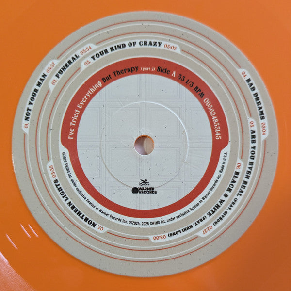 Teddy Swims : I've Tried Everything But Therapy (Part 2) (LP, Album, Tan)