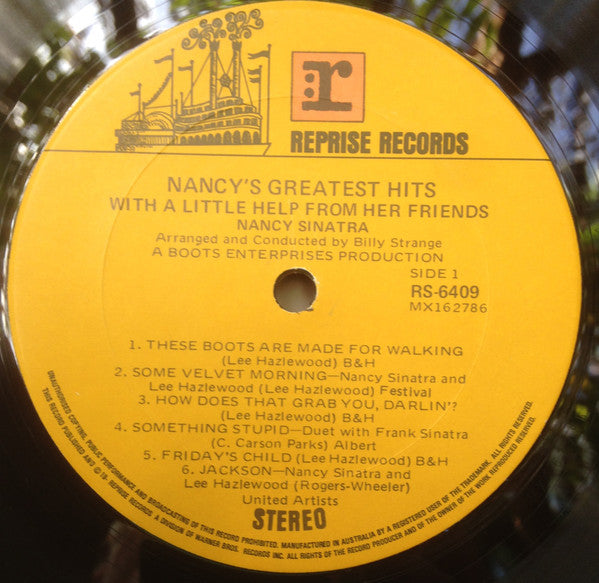 Nancy Sinatra : Nancy's Greatest Hits (LP, Comp)