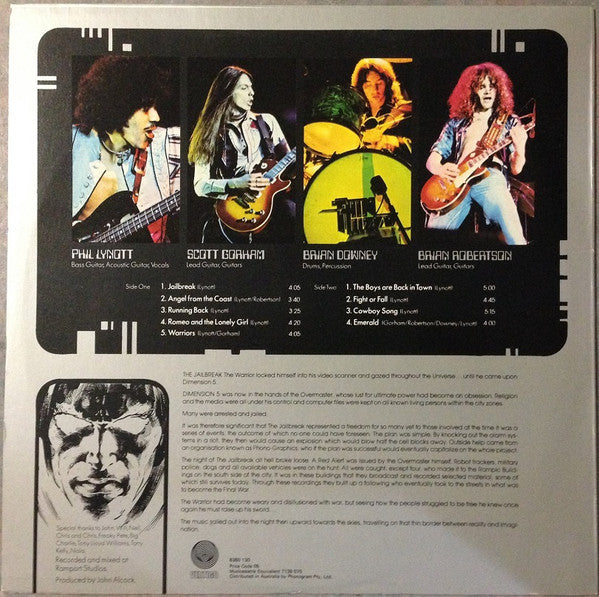 Thin Lizzy : Jailbreak (LP, Album)