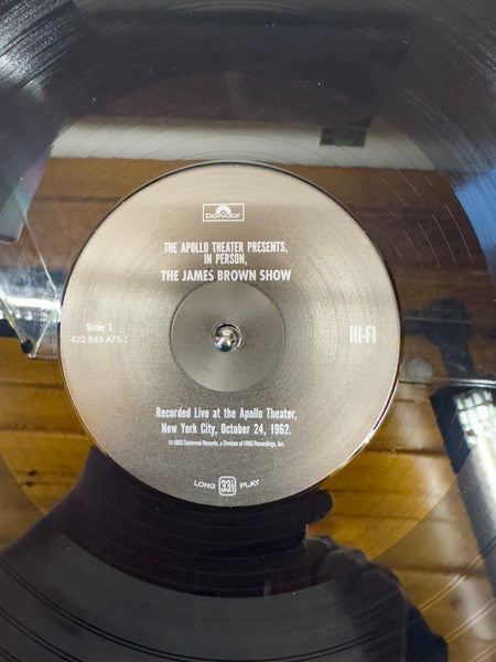 James Brown : 'Live' At The Apollo (LP, Album, RE, 180)