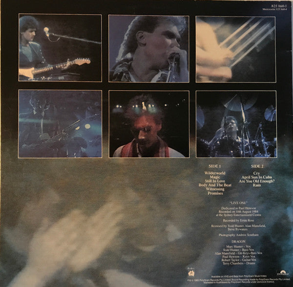 Dragon (5) : Live One (LP)