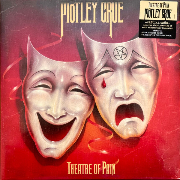 Mötley Crüe : Theatre Of Pain (LP, Album, RE, RM)