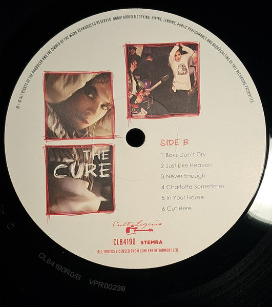 The Cure : London Lullaby (Best Of Live At Kilburn National Ballroom, London, May 3rd 1992) (LP, Comp, RE, Unofficial, 180)