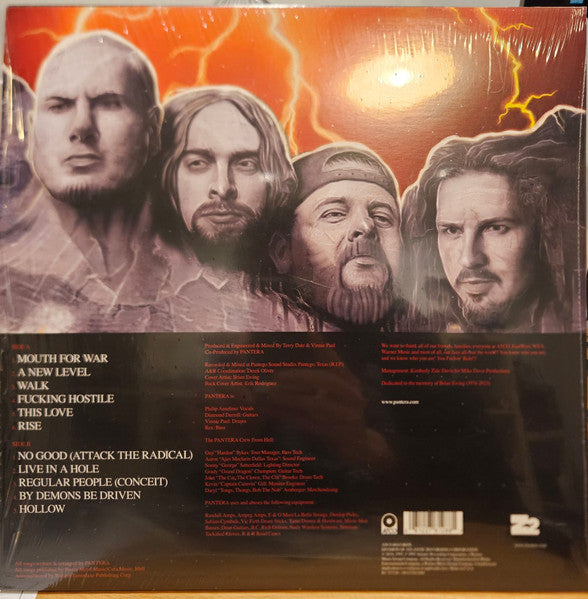 Pantera : Vulgar Display Of Power  (LP, Album, Ltd, RE, Bri)