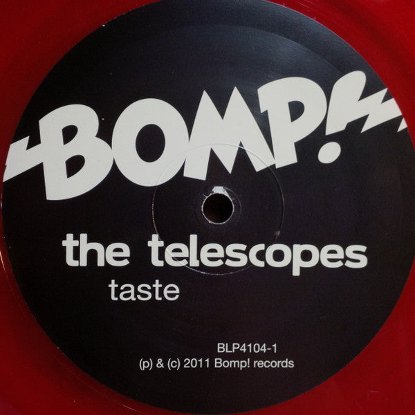 The Telescopes : Taste (LP, Album, RE, Red)