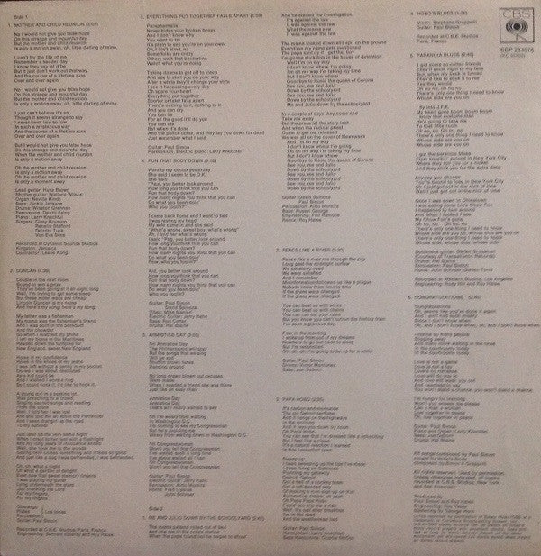Paul Simon : Paul Simon (LP, Album)