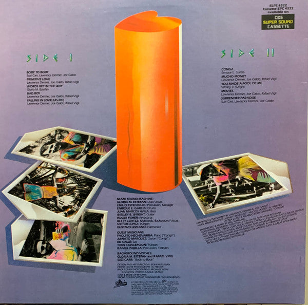 Miami Sound Machine : Primitive Love (LP, Album)