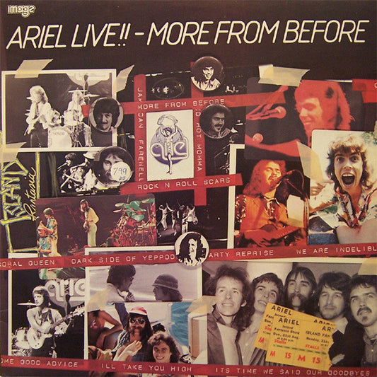 Ariel (13) : Ariel Live!! - More From Before (LP)