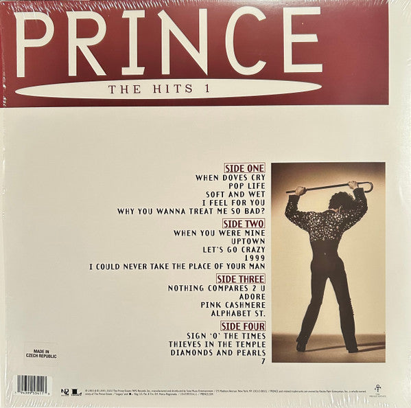 Prince : The Hits 1 (2xLP, Comp, RE)