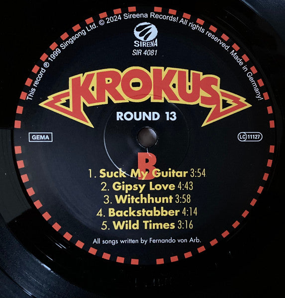 Krokus : Round 13 (LP, Album, RE)