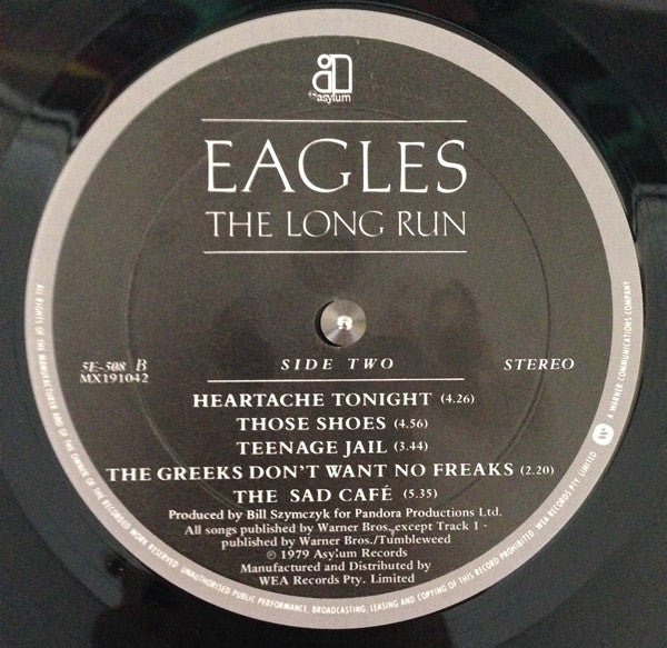 Eagles : The Long Run (LP, Album, Gat)