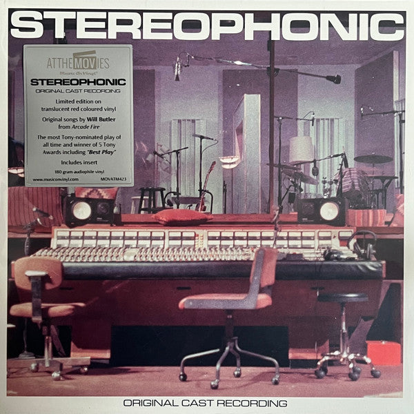 Various : Stereophonic (Original Cast Recording) (LP, Album, Ltd, Red)
