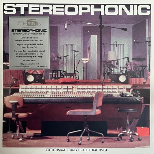 Various : Stereophonic (Original Cast Recording) (LP, Album, Ltd, Red)