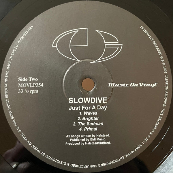 Slowdive : Just For A Day (LP, Album, RE, 180)