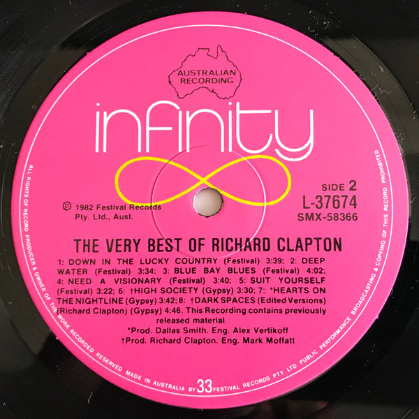 Richard Clapton : The Very Best Of Richard Clapton (LP, Comp)