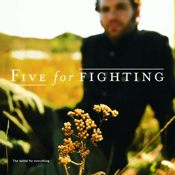 Five For Fighting : The Battle For Everything (LP, Album, Ltd, Num, Gol)