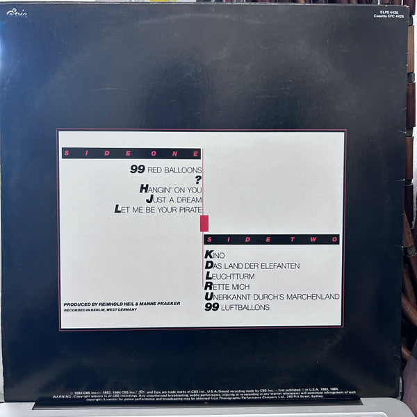 Nena : 99 Luftballons (LP, Album)