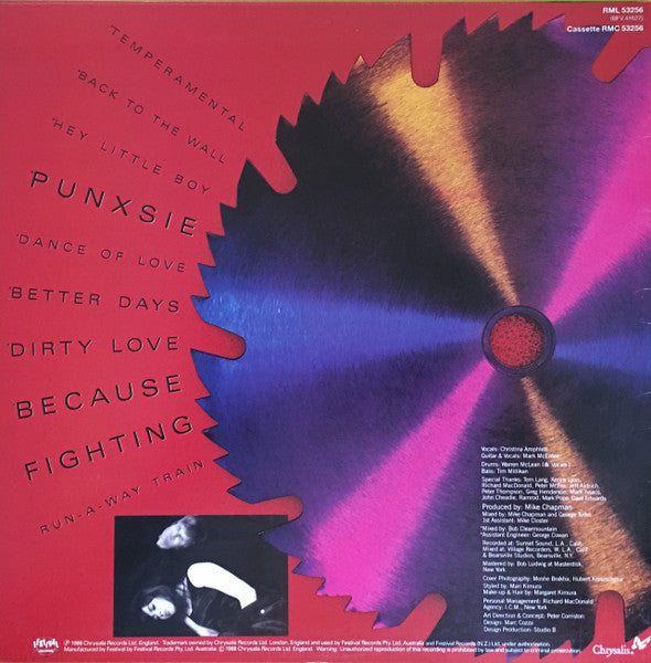 Divinyls : Temperamental (LP, Album)