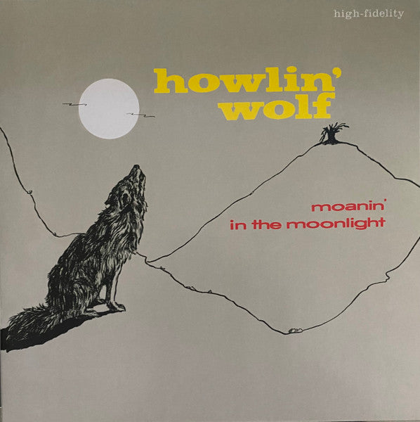 Howlin' Wolf : Moanin' In The Moonlight (LP, Album, Ltd, RE, Cry)