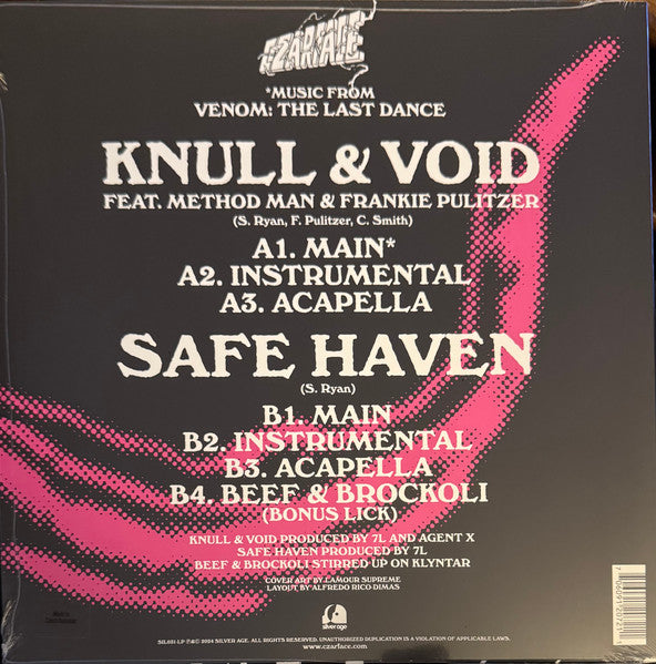 Czarface Feat. Method Man & Frankie Pulitzer : Knull & Void (12", EP, Ltd, Pin)