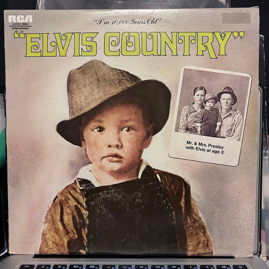 Elvis Presley : Elvis Country (I'm 10,000 Years Old) (LP, Album, M/Print)