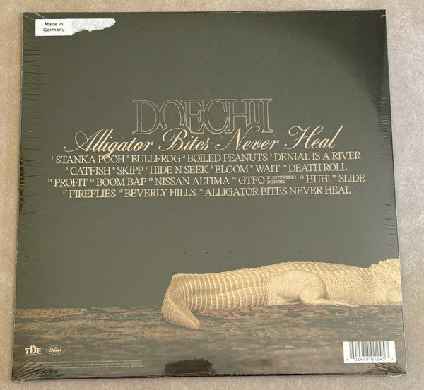 Doechii : Alligator Bites Never Heal (LP, Ltd, Mixtape, Gol)